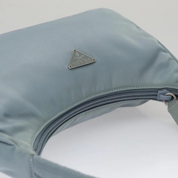 PRADA Accessory Pouch Nylon Light Blue Auth - Picture 6 of 15